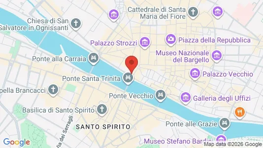 Företagslokaler för uthyrning i Firenze - kort over placeringen