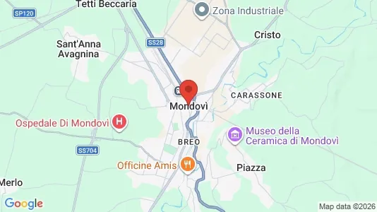 Lokaler til leie i Mondovì – Bilde fra Google Street View