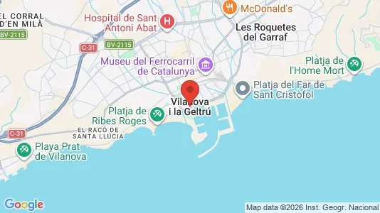 Büros zur Miete i Vilanova i la Geltrú – Foto von Google Street View