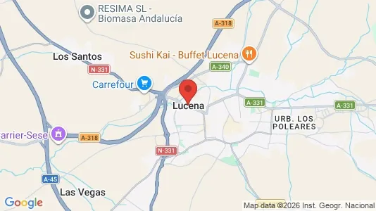 Bedrijfsruimtes te huur i Lucena - Foto uit Google Street View