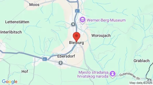 Bedrijfsruimtes te huur i Bleiburg - Foto uit Google Street View