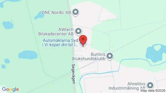 Kontorlokaler til leje i Burlöv - Foto fra Google Street View