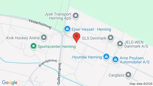 Varastot Vuokrattavana i Herning - Kuva Google Street Viewstä