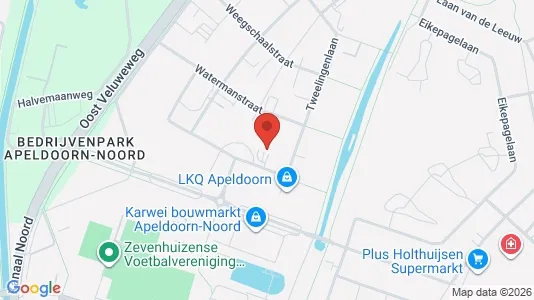 Lokaler til leie i Apeldoorn – Bilde fra Google Street View