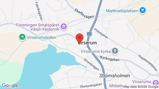 Nieruchomości komercyjne Na sprzedaż i Hultsfred - kort over placeringen