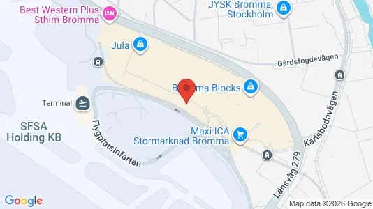 Kontorslokaler för uthyrning i Västerort – Foto från Google Street View
