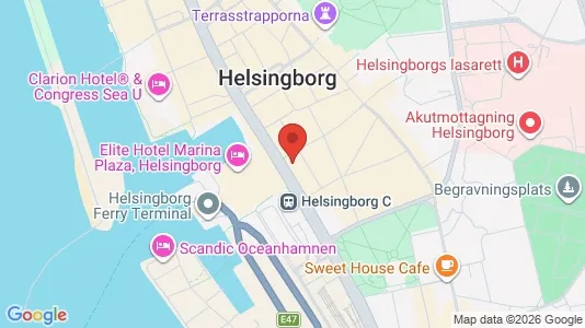 Gewerbeflächen zur Miete i Helsingborg – Foto von Google Street View