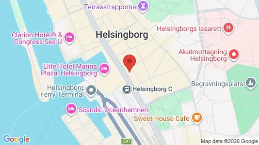 Liikekiinteistöt Vuokrattavana i Helsingborg - Kuva Google Street Viewstä