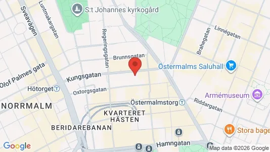 Bedrijfsruimtes te huur i Östermalm - Foto uit Google Street View