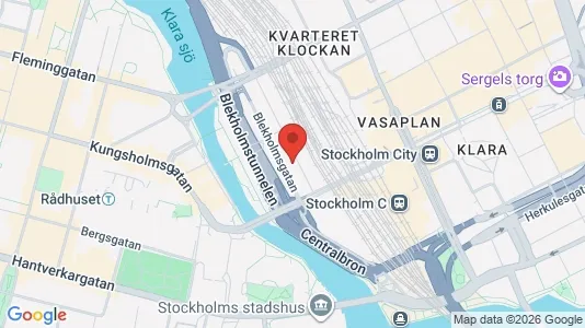 Lokaler til leje i Östermalm - kort over placeringen