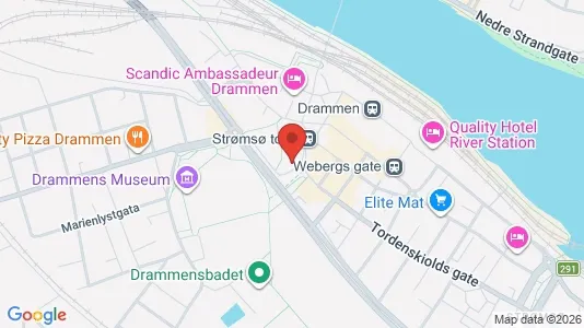 Kantorruimte te huur i Drammen - Foto uit Google Street View