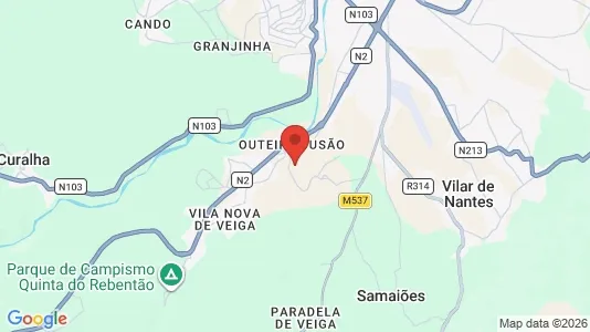 Real estate lands for sale i Chaves - Photo from Google Street View