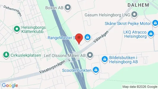 Büros zur Miete i Helsingborg – Foto von Google Street View