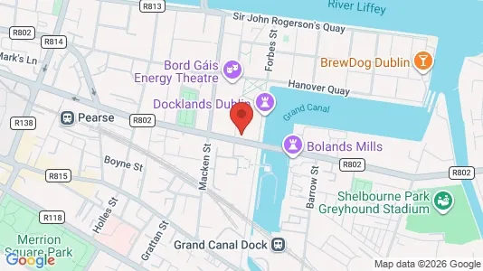 Kontorer til leie i Dublin 2 – Bilde fra Google Street View