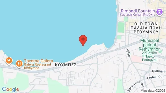 Kontorlokaler til leje i Rethymno - Foto fra Google Street View