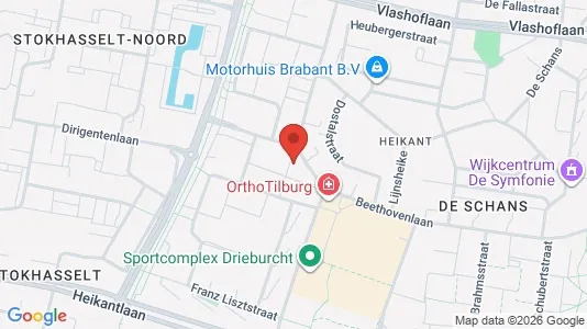 Büros zur Miete i Tilburg – Foto von Google Street View