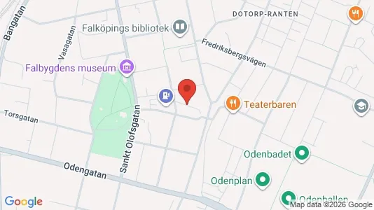 Commercial properties for rent i Falköping - kort over placeringen
