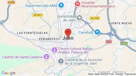 Bedrijfsruimtes te huur i Jaén - Foto uit Google Street View