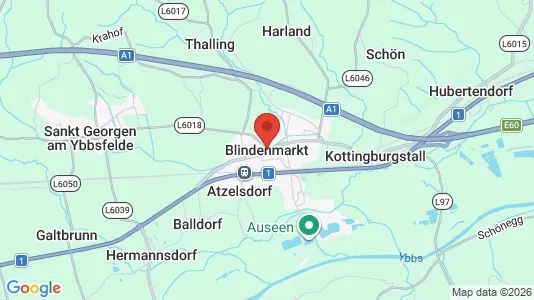 Gewerbeflächen zum Kauf i Blindenmarkt – Foto von Google Street View