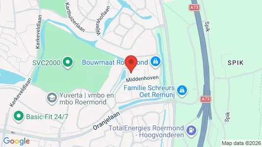 Gewerbeflächen zur Miete i Roermond – Foto von Google Street View