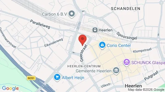 Bedrijfsruimtes te huur i Heerlen - Foto uit Google Street View