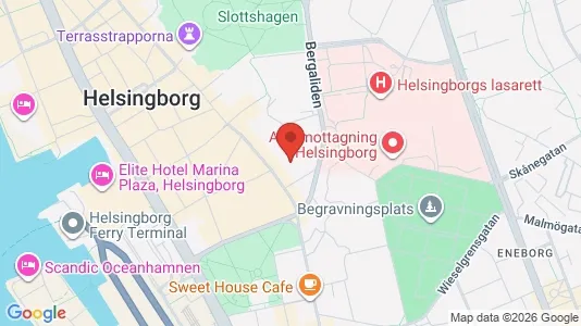 Büros zur Miete i Helsingborg – Foto von Google Street View