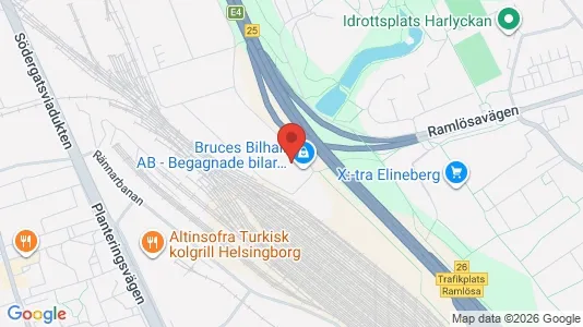 Kontorlokaler til leje i Helsingborg - Foto fra Google Street View