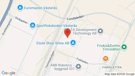 Werkstätte zur Miete i Västerås – Foto von Google Street View
