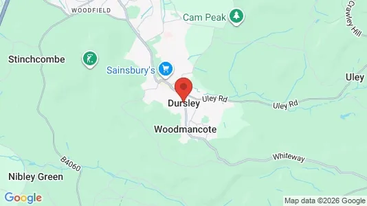 Büros zur Miete i Dursley - Gloucestershire – Foto von Google Street View