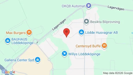 Liikekiinteistöt Vuokrattavana i Kävlinge - Kuva Google Street Viewstä