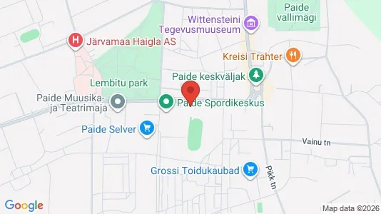 Commercial properties for sale i Paide - Photo from Google Street View