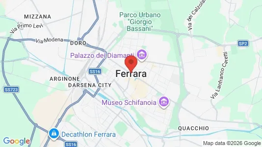 Lokaler til leie i Ferrara – Bilde fra Google Street View