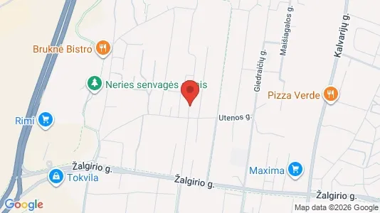 Büros zur Miete i Vilnius Verkiai – Foto von Google Street View