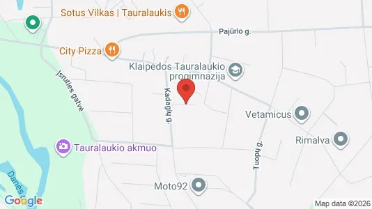 Producties te huur i Klaipėda - Foto uit Google Street View