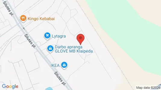 Lokaler til leje i Klaipėda - Foto fra Google Street View