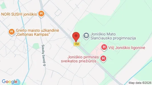 Werkstätte zur Miete i Joniškio r. sav. – Foto von Google Street View