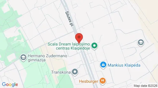 Producties te huur i Klaipėda - Foto uit Google Street View