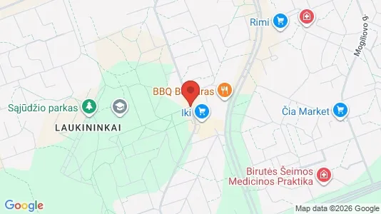 Kontorlokaler til leje i Klaipėda - Foto fra Google Street View