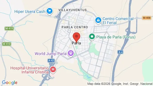 Værkstedslokaler til leje i Parla - Foto fra Google Street View