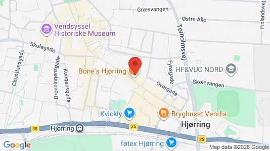 Kontorer til leie i Hjørring – Bilde fra Google Street View
