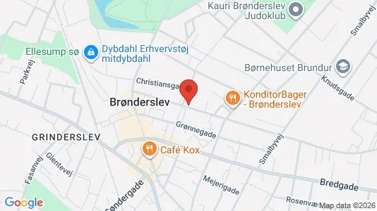 Commercial properties for sale i Brønderslev - Photo from Google Street View