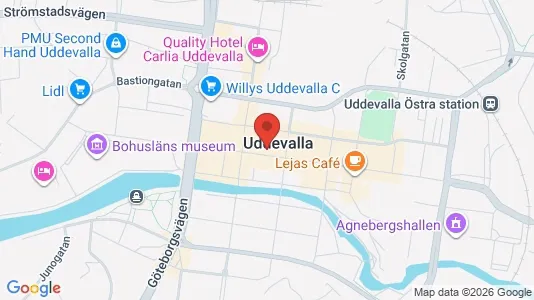 Toimistotilat Vuokrattavana i Uddevalla - Kuva Google Street Viewstä