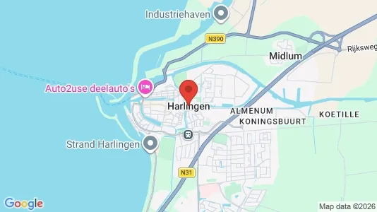 Lokaler til leje i Harlingen - Foto fra Google Street View