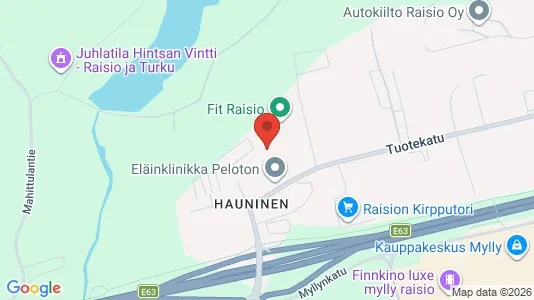 Commercial properties for rent i Raisio - Photo from Google Street View