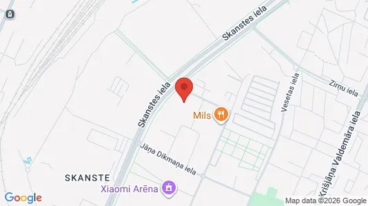 Kontorer til leie i Riga Skanste – Bilde fra Google Street View