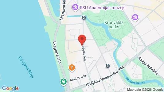 Kontorslokaler för uthyrning i Riga Centrs – Foto från Google Street View