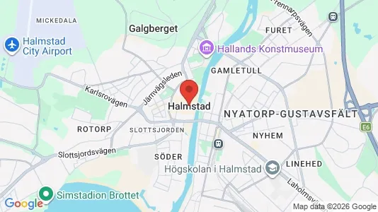 Företagslokaler för uthyrning i Halmstad – Foto från Google Street View