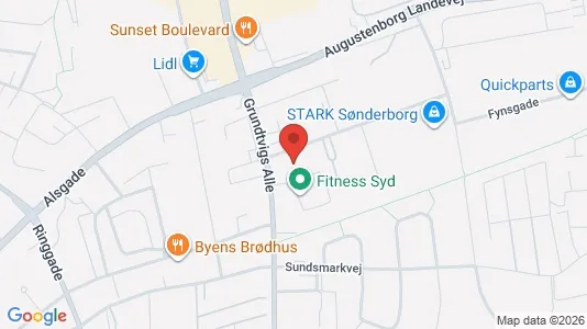 Kontorer til salgs i Sønderborg – Bilde fra Google Street View