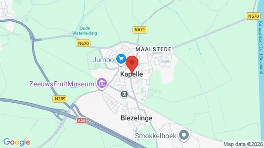 Restaurants zur Miete i Kapelle – Foto von Google Street View