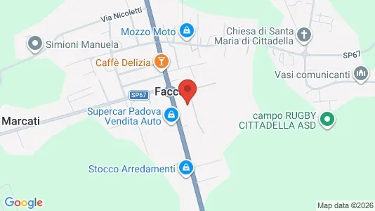 Bedrijfsruimtes te huur i Cittadella - Foto uit Google Street View